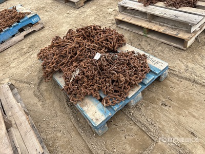 Quantity of (2) 114X42 Tire Chain Set