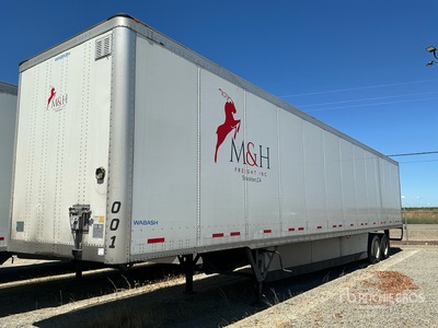 2023 Wabash DVCVHPC 53 ft x 102 in Sliding T/A Geschlossene Anhänger