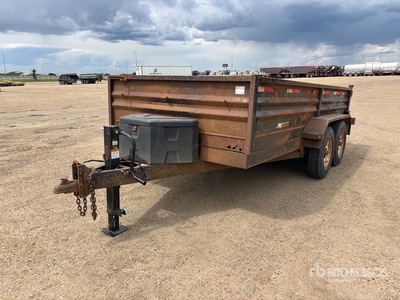 2007 Tarnel 14 ft T/A Dump Utility Trailer
