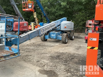 2013 Genie S-60X 4WD Diesel Telescopic Boom Lift