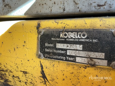 2000 Kobelco SK330LC Excavadora de Cadenas