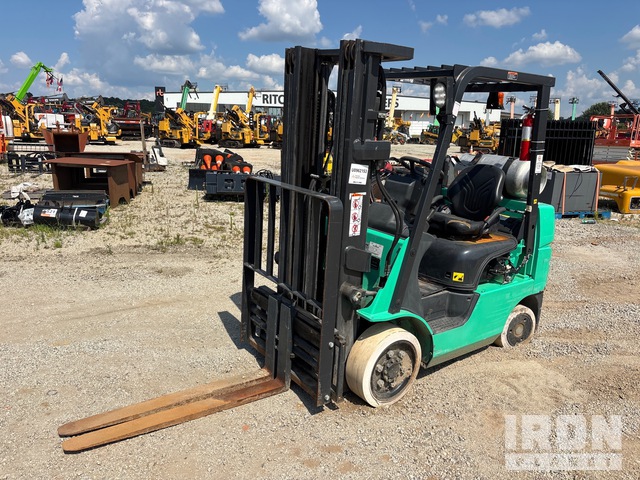 2020 Mitsubishi FGC25N 4700 lb Cushion Tire Forklift