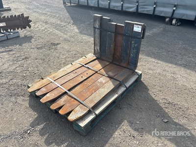 Quantity of (6) 47 in Fork Tines