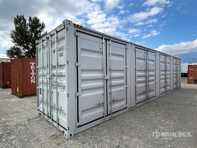2026 40 ft High Cube Multi-Door Storage Container