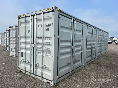 2026 40 ft High Cube Multi-Door Storage Container