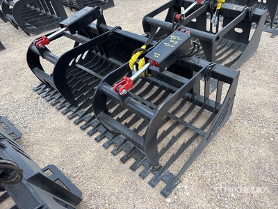 All-Star 72 in E-Series Rock Skid Steer Grapple (Unused)