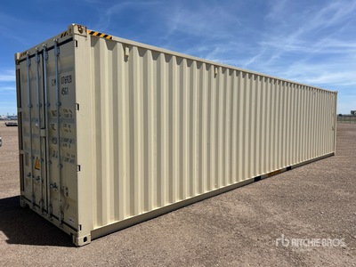 2026 40 ft High Cube Conteneur de stockage