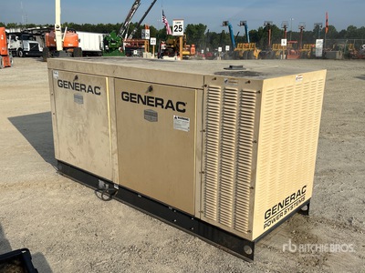 2008 Generac 70 kW Skid-Mounted Natural Gas Generator Set