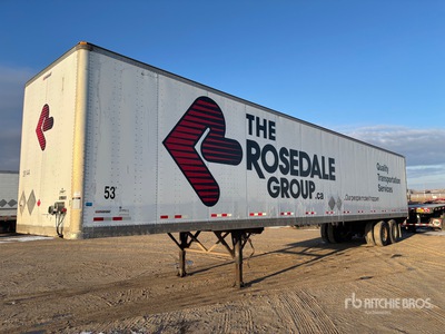 2010 Manac 53 ft x 102 in T/A Van Trailer