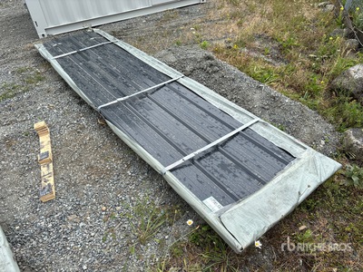 Quantity of (50) 2026 SKLP SKH50 12 ft x 3 ft Sheets Galvalume Steel Siding Roofing (Unused)