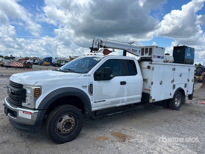 2019 Ford F-550 4x4 Extended Cab サービスカー (Inoperable)