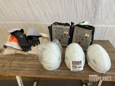 (2) Aspirators, (6) Glove Sets & (6) Helmet Liners