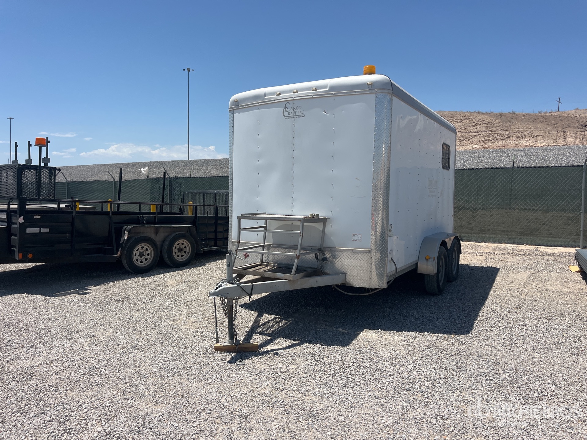 2018 Cargo Craft 12 ft T/A Enclosed Trailer