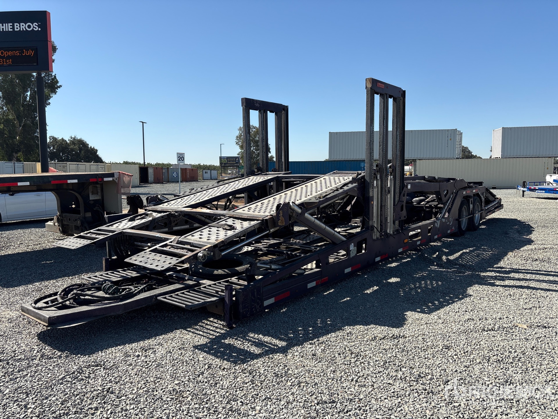 2016 Boydstun 1901QL 8 Car Open Car Carrier Trailer