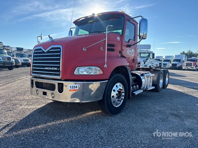 2014 Mack CXU613 6x4 T/A Day Cab Truck Tractor