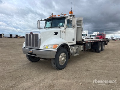 2007 Peterbilt 340 6x4 Autocarro cassone fisso