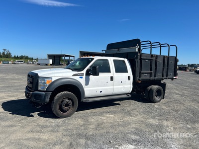 2016 Ford F-450 XL 4x2 Crew Cab Autocarro cassone fisso