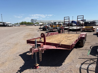 18 ft T/A Remorque pour équipement
