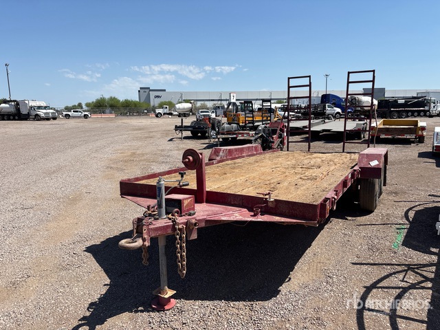 1992 DCT 18 ft T/A Equipment Trailer