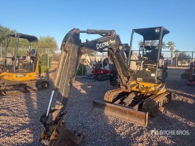 2018 John Deere 30G Mini Excavadora