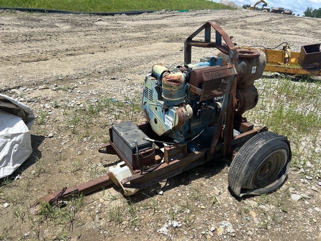 Gorman-Rupp 16A2-F3L Trailer-Mounted Water Pump (Inoperable)