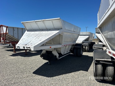 2007 ACE 20 ft S/A Double Belly Dump Trailer