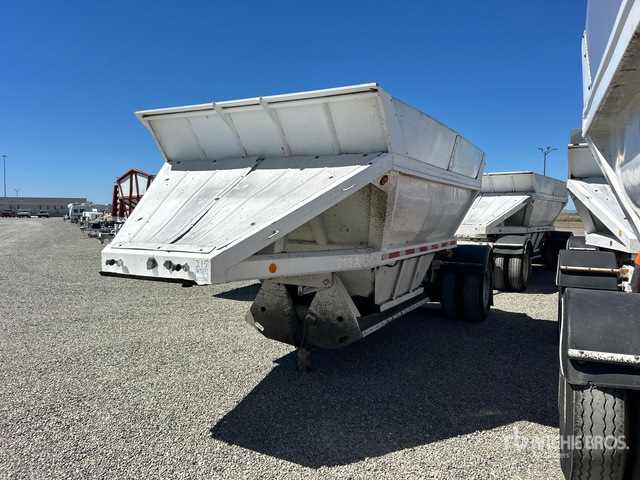 2007 ACE 20 ft S/A Double Belly Dump Trailer