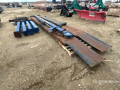 2 Post 18000 lb Drive-On Vehicle Lift