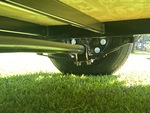 Trailer Chassis with Springs/Hangers Condition