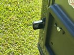 Trailer Chassis with License Plate Light Functional