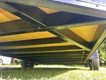 Trailer Chassis with Frame Rails/ Main Beams Condition