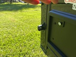 Trailer Chassis with License Plate Light Functional