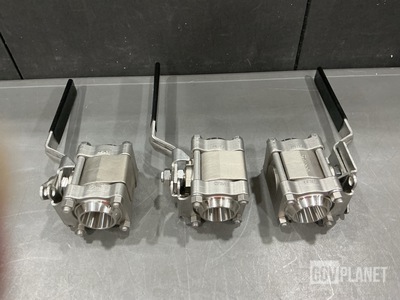 (3) Swagelok Ball Valves