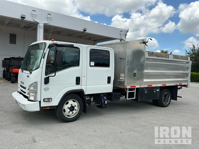2016 Isuzu NPR 4x2 Crew Cab Wywrotka