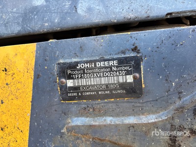 2014 John Deere 180G LC Tracked Excavator