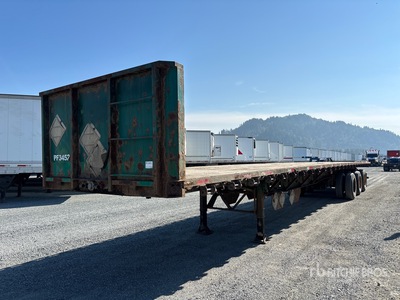2006 Manac 10353A00 51 ft Tri/A Flatbed Trailer