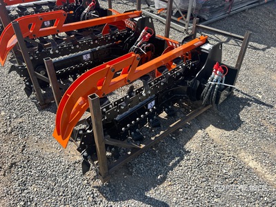 2026 GIYI GY-D39 39 in Mini Skid Steer Trencher (Unused)