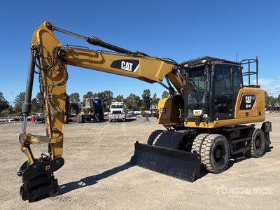 2017 Cat M314F Wheel Excavator