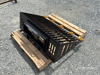 2026 GIYI GY-RB44 44 in Skeleton Mini Skid Steer Bucket (Unused)