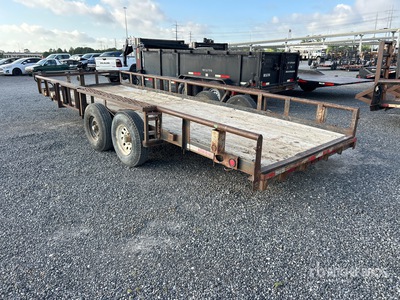 1998 Texas Bragg 20 ft T/A Trailer utilitario