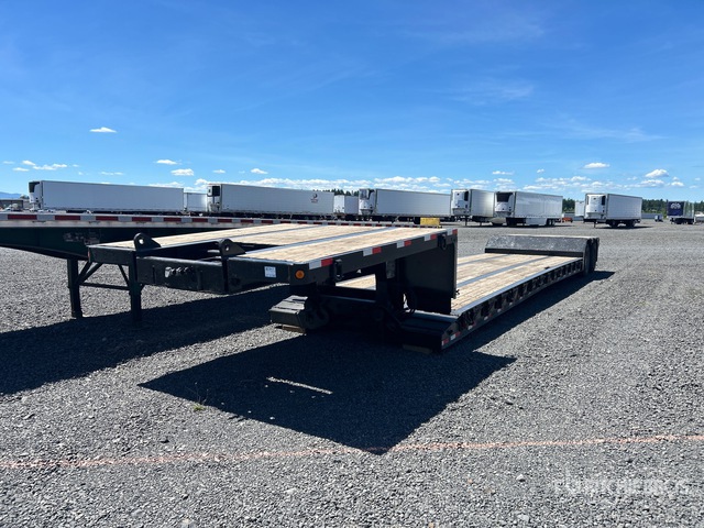 2019 Fontaine T/A Single Drop Removable Gooseneck Lowboy Trailer