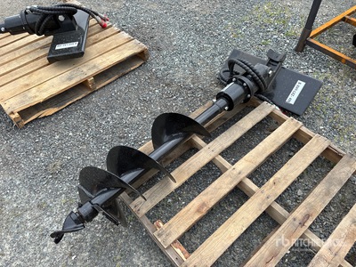 2026 GIYI 12 in Mini Skid Steer Auger (Unused)