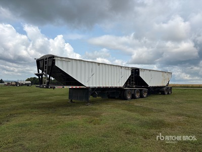2006 Doepker 27 ft Tri/A Super B-Train Lead Grain Trailer
