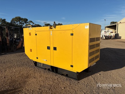 2012 Aksa APD 110 C 100 kVA Skid-Mounted مولد