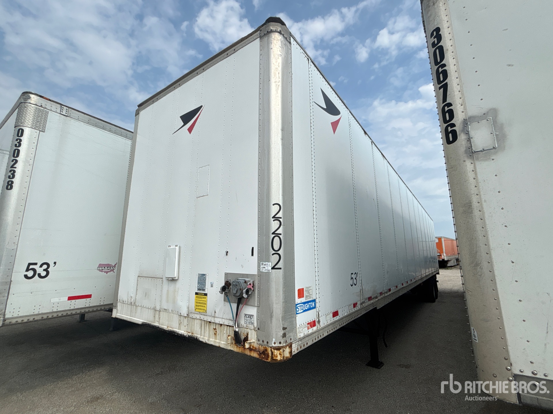 2006 Stoughton ZPVW-535T-S-C-AR 53 ft x 102 in T/A Van Trailer