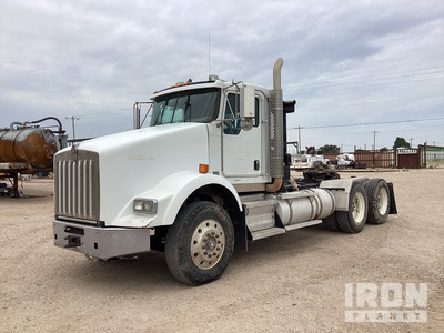 2011 Kenworth T800 6x4 w/ 2011 Braden AMS10-18 30,000 lb Winc Cab and Chassis