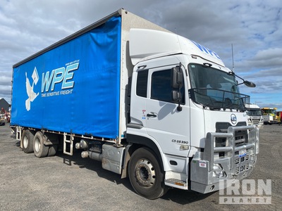 2021 UD Quon CD 25390 6x2 Curtain Side Truck