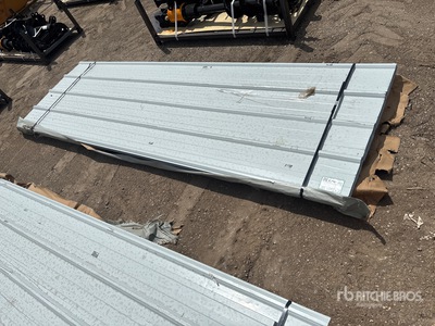Quantity of (50) 2026 SKLP SK-XH50 10 Ft Galvalume Steel Sheets (Unused)