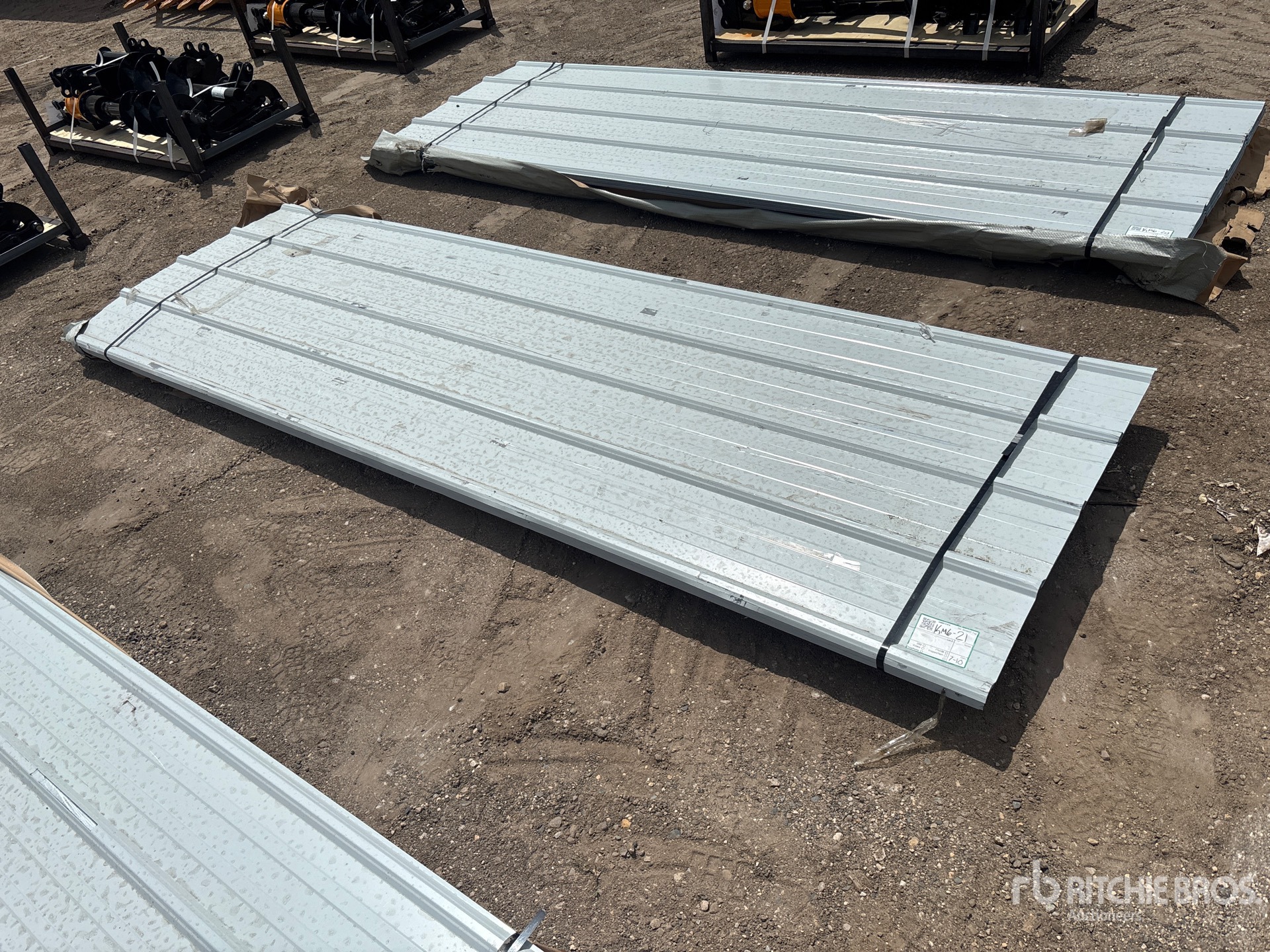 Quantity of (50) 2026 SKLP SK-XH50 10 Ft Galvalume Steel Sheets (Unused)