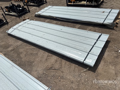 Quantity of (50) 2026 SKLP SK-XH50 10 Ft Galvalume Steel Sheets (Unused)